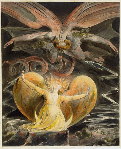 Blake's Red Dragon and the Woman Clothed with the Sun