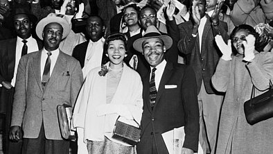 Photo of MLK and Hamer